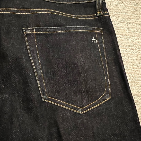rag and bone men’s denim- Fit 2 slim, 31w x 32L, color- porter (like new!) - Picture 4 of 6